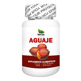 Aguaje 100 cápsulas, calidad Premium
