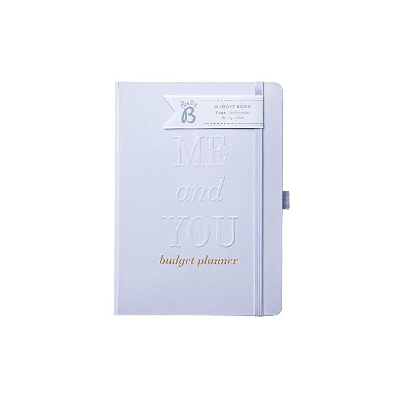 Busy B Wedding Budget Book - Monthly Budget Planner with