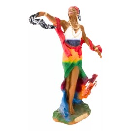 Imagen De Resina De Los Orishas Oyá Santeria