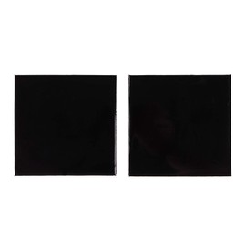 Sorbothane Vibration Isolation Square Pad, 5"x5", 2 Pack (50 Duro, 0.25" Thick)