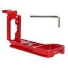 Aluminium Alloy L Shape Stretchable Quick Release Plate for A6600