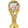 Mini Golf Trophies, 11" Blue Stars Mini Golf Trophy Award,