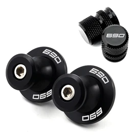 YIJIEBAO Fit For KTM 690 SMC Duke 690SMC SMC R 690duke 2009-2019 2020 2021 2022 Motorcycle Valve Caps M10 Swingarm Spools Slider Stand Screws Threaded Rear Rocker(A Set-Black)