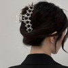 Metal Hair Claw Clips, 1Pcs Stylish Star Pattern Claw Clip