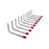 Gedotec Wall Hooks Garage Hooks Workshop Mounting Hooks for Screwing
