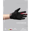 Motorcycle Gloves,Motorcycle Riding Gloves,Motorbike Leather Gloves Carbon Fiber Protection Touch