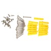 5Pcs Wall Handrail Bracket Practical Robust Wall Mounted Stainless Steel
