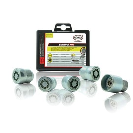 Fits Nissan Leaf Models 2010 To 2024 Heyner Germany Stil Block PRO Locking Wheel Nuts M12x1.25 Set 4 Locks Thatcham Quality Assured Bolts 377/5