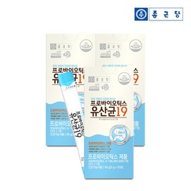 S Chong Kun Dang Probiotics Lactobacillus 19 2GX30 Po 3 Box / S종근당 프로바이오틱스 유산균 19 2gx30포 3박스