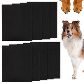 9 Pcs Dog Nail File Scratcher Self-Adhesive Replacement Sandpaper for Dog Scratch Pad Nail Files for Pet Manicure & Pedicure, Litter Box, Furniture or Any Flat Surface (9.2''x11.2'')