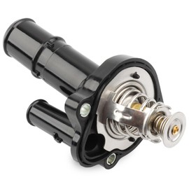 Allmotorparts Engine Coolant Thermostat Housing Assembly, Replace 902-1071 Compatible with Ford - 2012-2018 Ford Focus L4 2.0L, Years 2012 2013 2014 2015 2016 2017 2018