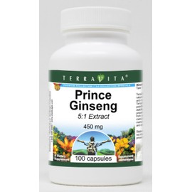 Prince Ginseng 5:1-450 mg (100 Capsules, ZIN: 520247) - 3 Pack