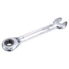 sourcing map 7mm Stubby Ratcheting Combination Wrench Metric 72 Teeth