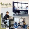 40" x 60" Glass Chair Mat for Carpet, 0.2" Thick