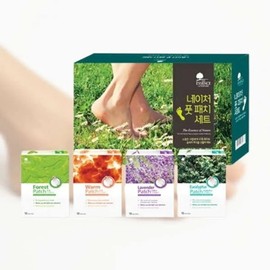 Set of 40 foot care sap patches / 발케어 수액패치 4종 40매 세트