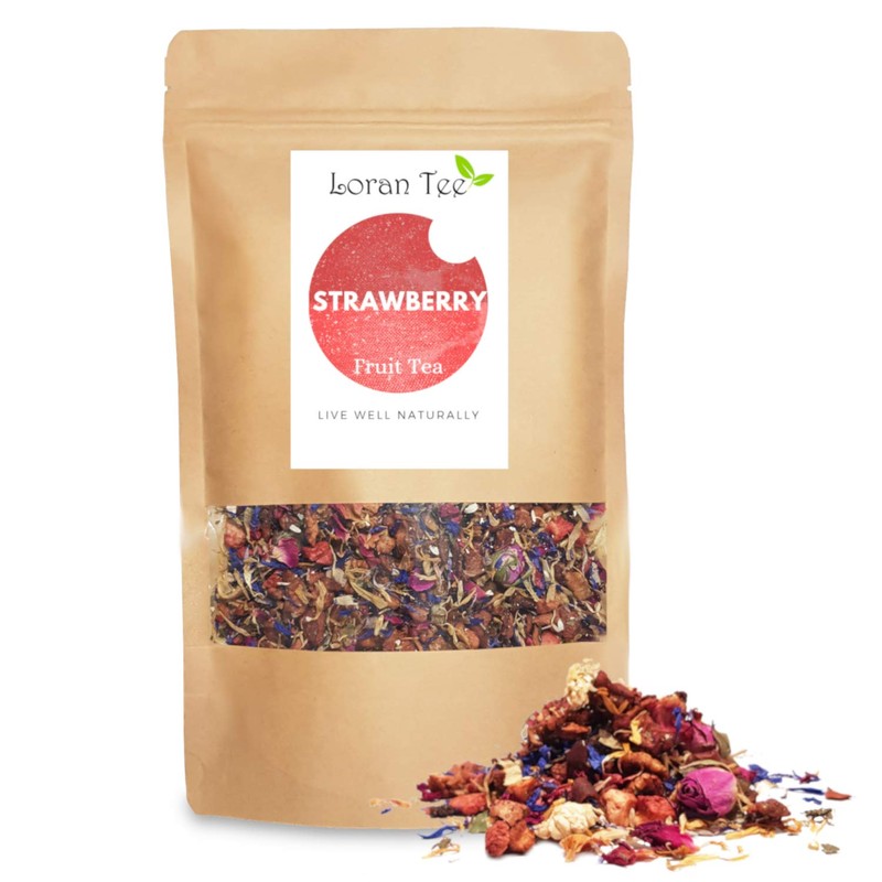 Loran Raspberry Strawberry Set, Raspberry 200 g & Strawberry 150