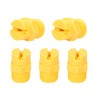 sourcing map Pack of 5 Flat Jet Nozzles PP 65