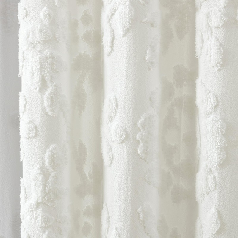 Peri Home 100% Cotton Fabric Shower Curtain for Bathroom, 72