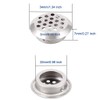 50Pcs Air Vents 25mm Circular Soffit Vent Stainless Steel Round