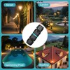 Pack of 4 Cable Connectors Waterproof IP68 for Diameter 5-12