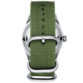 HANPOSH Mens Watches Military Watches for Men Analogue Quartz Waterproof Wrist Watches for Men Date Display Nylon Army Tactical Sports Minimalist Watches