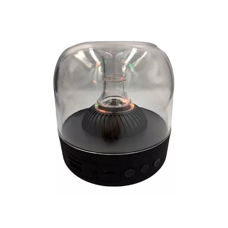 Maíz 5pzs Bocina Bluetooth Inalambrica Lampara Luz Led Recargable