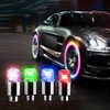 LED Valve Stem Caps Lights Kit,6x LED Bicycle Wheel Lights