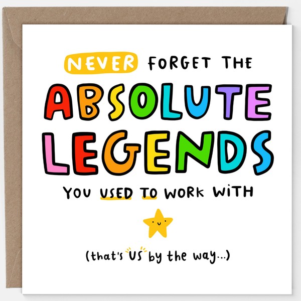 Never Forget The Absolute Legends You Used To Work With,