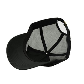 RF Cap, Men's, Large Size, Hat, 23.6 - 25.6 inches (60 - 65 cm), Deep, Mesh, Breathable, Quick Drying, Flirty, Unisex, Stylish, Cool, Popular, Black