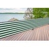 SunnyRoyal 3'x10' Balcony Privacy Fence Screen Apartment Railing Deck Cover,