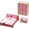 Haba 301988 Little Friends Dollhouse Furniture Master Bedroom Set