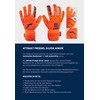 Reusch Unisex Unisex Goalkeeper Gloves Attrakt Freegel Silver Junior Shocking