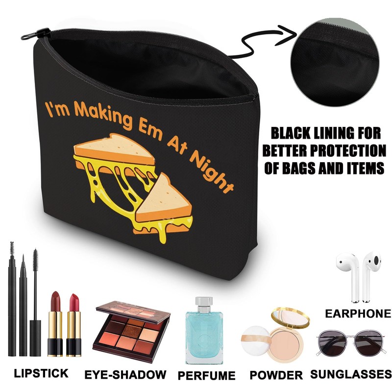 Grilled Cheese Makeup Bag Shane Inspired Gifts I'm Making Em