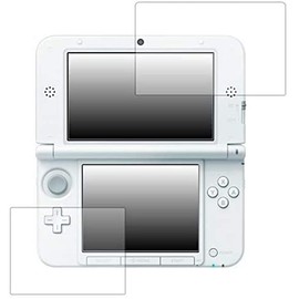 ClearView 【2枚セット】3DS LL対応 液晶保護フィルム 清潔で目に優しいアンチグレア・ブルーライトカットタイプ [video game]