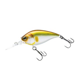 Duel Hardcore R1364-MGSA Lure, Crankbait, Hardcore CRANK MR 60F, 2.4 inches (60 mm), Weight: 0.5 oz (14 g), Metallic Ghost Tail Bass Fishing