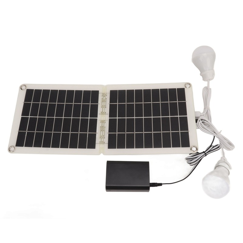Solar Light Bulbs 60W Solar Powered Portable Camping Light with