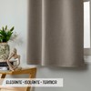 GIRASOLE HOME Coppia Tende Barbados Termiche Totalmente Oscuranti 2 Pannelli