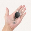Vicloon Retractable Badge Reels, 3 Pcs Reel Clips Extendable Key