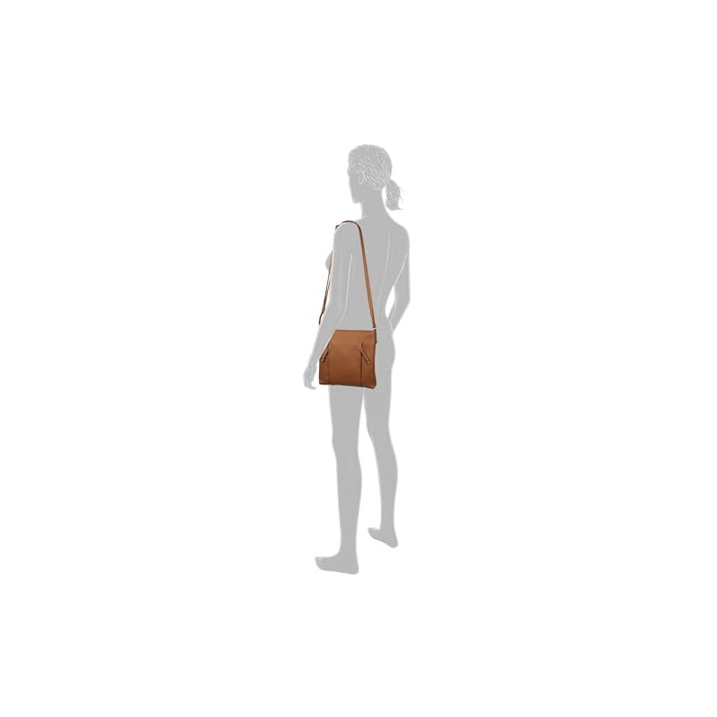 TOM TAILOR Beca Women's Shoulder Bag Crossbody Bag Medium, cognac