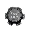 Force Off-Road Gloss Black Wheel Center Cap 026-6X135-X