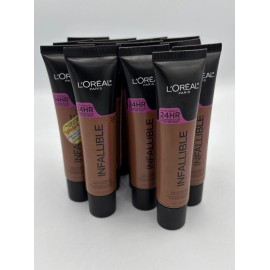 Loreal 24hr Infallible Full Coverage Foundation 312 Cocoa 1oz Lot Of 14 New Open