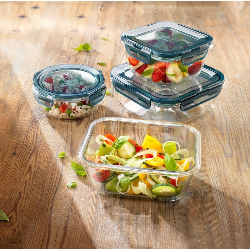 Bormioli Rocco Frigoverre Evolution Collection - 7 x 5.5 Inch