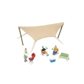 Scene Collection Scene Accessories 131 BBQ Set, Diorama Supplies 311782