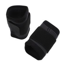 Baluue 2pcs Nylon Wrist Straps Breathable Sweat Absorption Bands for Sports Lightweight Protective Support for Fitness and Weightlifting Anti- Design