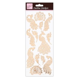 Anita's for Scrapbooking, Making, Kids Play, Homework, Art, Craft, Embelish, Decorative, Paper, Card, Glass, Metal, Plastic, Foam, Rose Gold on White, Single Pack