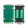 Willwewon 2PCS DB9 Male Female Connector in a Breakout Board,