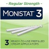 3 X Monistat 3 Day Yeast Infection Pre Filled Cream
