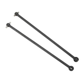 2Pcs RC Drive Shaft Steel Efficient Drivetrain Rust Resistant RC CVD Drive Shaft for ARRMA 1/5 Outcast Kraton 8s Black