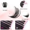FADLASH Lash Extension 60D+80D DIY Kit Volume Fluffy 0.07D Curl