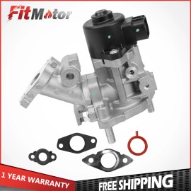 fitmotor EGR Exhaust Gas Recirculation Valve For 2010-2012 Toyota Prius 1.8L 04004-58137